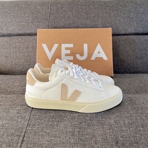 Veja Campo Chromefree Leather White Campo Chromefree Leather White Almond